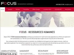 Sites similar to focusrh.ca