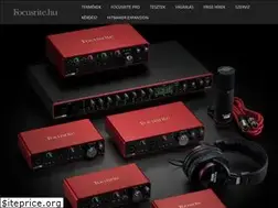 Sites similar to focusrite.hu