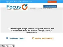 Sites similar to focussignsinc.com