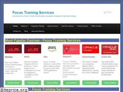 Sites similar to focustraining.in