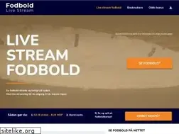 Sites similar to fodbold-livestream.dk
