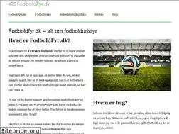 Sites similar to fodboldfyr.dk