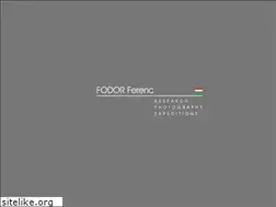 Sites similar to fodorferenc.com