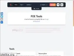 Sites similar to foe.tools