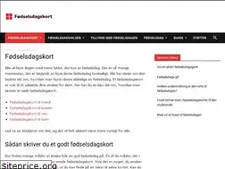 Sites similar to foedselsdagskort.dk