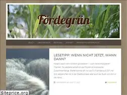 Sites similar to foerdegruen.de
