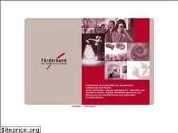 Sites similar to foerderband.org