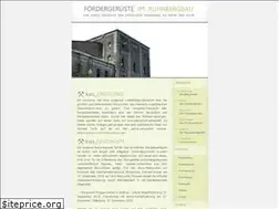Sites similar to foerdergerueste.de