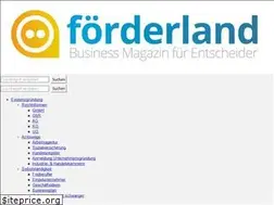 Sites similar to foerderland.de