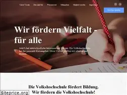 Sites similar to foerderverein-vhs-dus.de