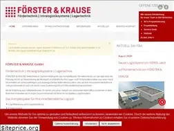 Sites similar to foerster-krause.de