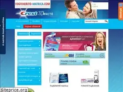 Sites similar to fogfeherito-matrica.com