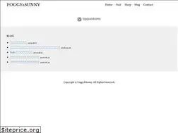 Sites similar to foggyandsunny.com