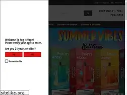 Sites similar to fogitvape.com