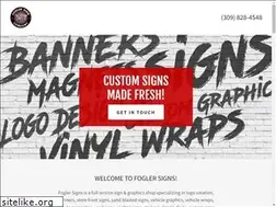 Sites similar to foglersigns.com