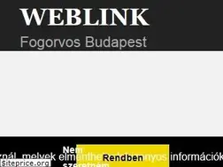 Sites similar to fogorvos-budapest.weblink.hu