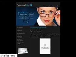 Sites similar to fogorvosinfo.hu