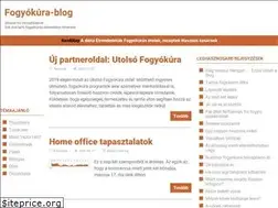 Sites similar to fogyokura-blog.hu