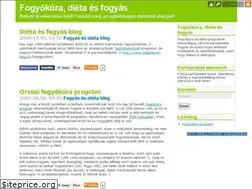 Sites similar to fogyokura.blog.hu