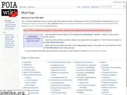 Sites similar to foia.wiki
