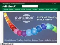 Sites similar to foildirect.de