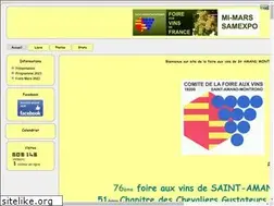 Sites similar to foireauxvins-saint-amand.net