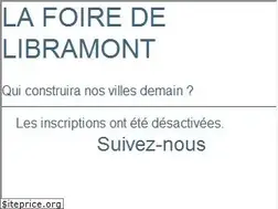 Sites similar to foiredelibramont.be