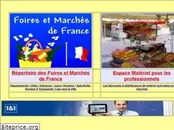 Sites similar to foires-marches.fr