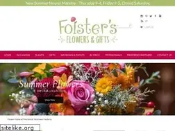 Sites similar to foistersflowers.com