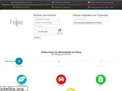 Sites similar to fojas.cl