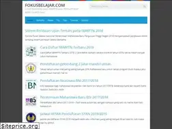 Sites similar to fokusbelajar.com