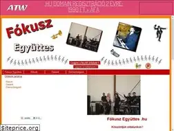 Sites similar to fokuszegyuttes.atw.hu