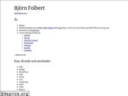 Sites similar to folbert.com