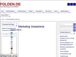 Sites similar to folden.de