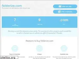 Sites similar to folderize.com