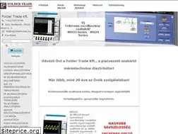 Sites similar to foldertrade.hu