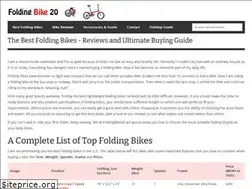 Sites similar to foldingbike20.com
