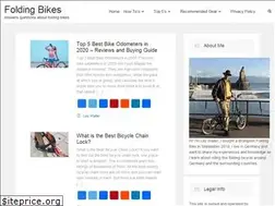 Sites similar to foldingbiking.com
