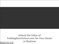 Sites similar to foldingdoorvalues.com