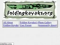 Sites similar to foldingkayaks.org