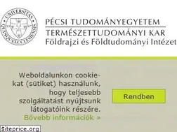 Sites similar to foldrajz.ttk.pte.hu