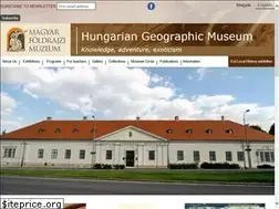 Sites similar to foldrajzimuzeum.hu