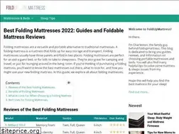 Sites similar to foldupmattress.com