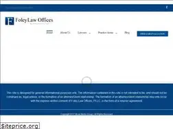 Sites similar to foleylawoffices.net