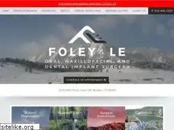 Sites similar to foleyoralsurgery.com