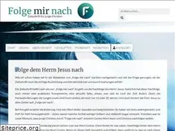 Sites similar to folgemirnach.de