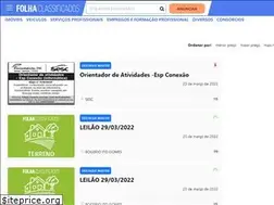 Sites similar to folhaclassificados.com.br