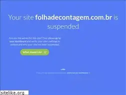 Sites similar to folhadecontagem.com.br