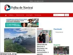 Sites similar to folhadenavirai.com.br