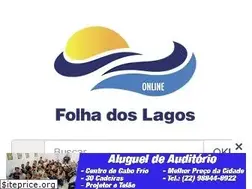 Sites similar to folhadoslagos.com